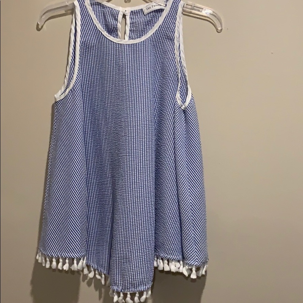 (PRE-LOVED) CES FEMME TASSEL TOP💖